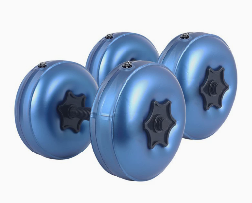 AquaFlex Water-Filled Dumbbells — Adjustable Home Gym Weights