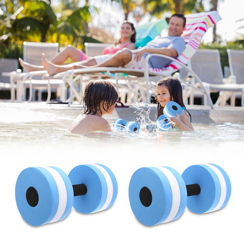 EVA Water Floating Dumbbells for Yoga and Fitness