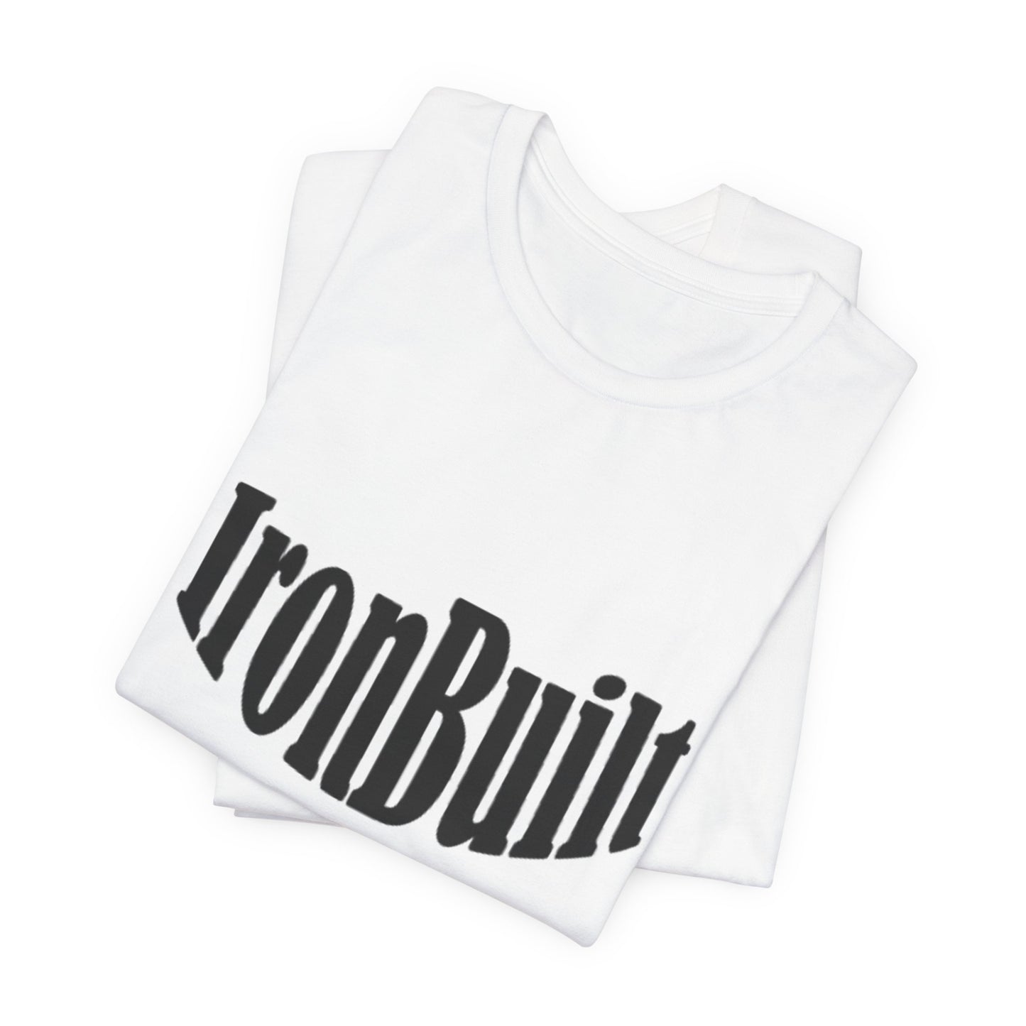 IronBuilt Barbell T‑Shirt — Strength Gym Tee