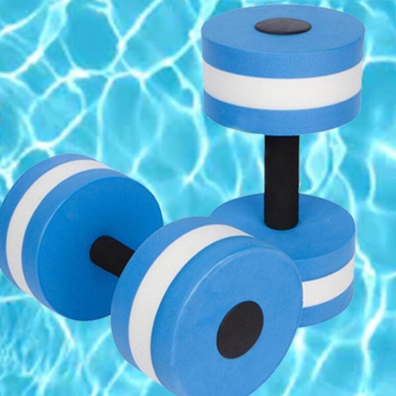 EVA Water Floating Dumbbells for Yoga and Fitness