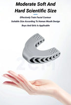 U Shape Facial Jaw Exerciser And Neck Toning Jawline For Men Women Face Muscle Trainin Resistance Double Chin Silicone Exercise