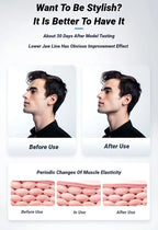 U Shape Facial Jaw Exerciser And Neck Toning Jawline For Men Women Face Muscle Trainin Resistance Double Chin Silicone Exercise
