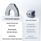 U Shape Facial Jaw Exerciser And Neck Toning Jawline For Men Women Face Muscle Trainin Resistance Double Chin Silicone Exercise