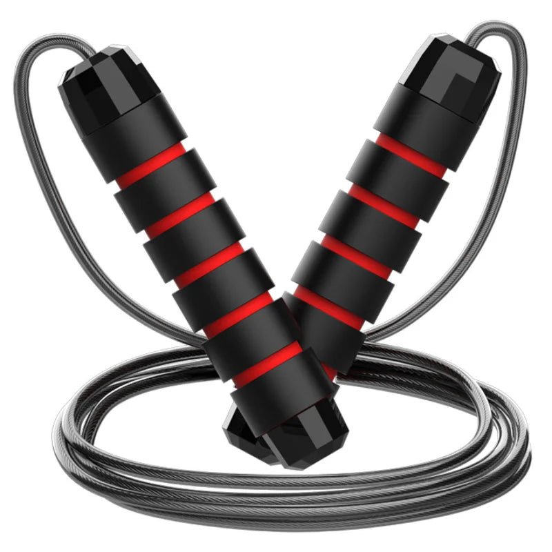 Rapid Speed Jump Rope Steel Wire Skipping Rope Exercise Adjustable Jumping Rope Fitness Workout Training Home Sport Equipment