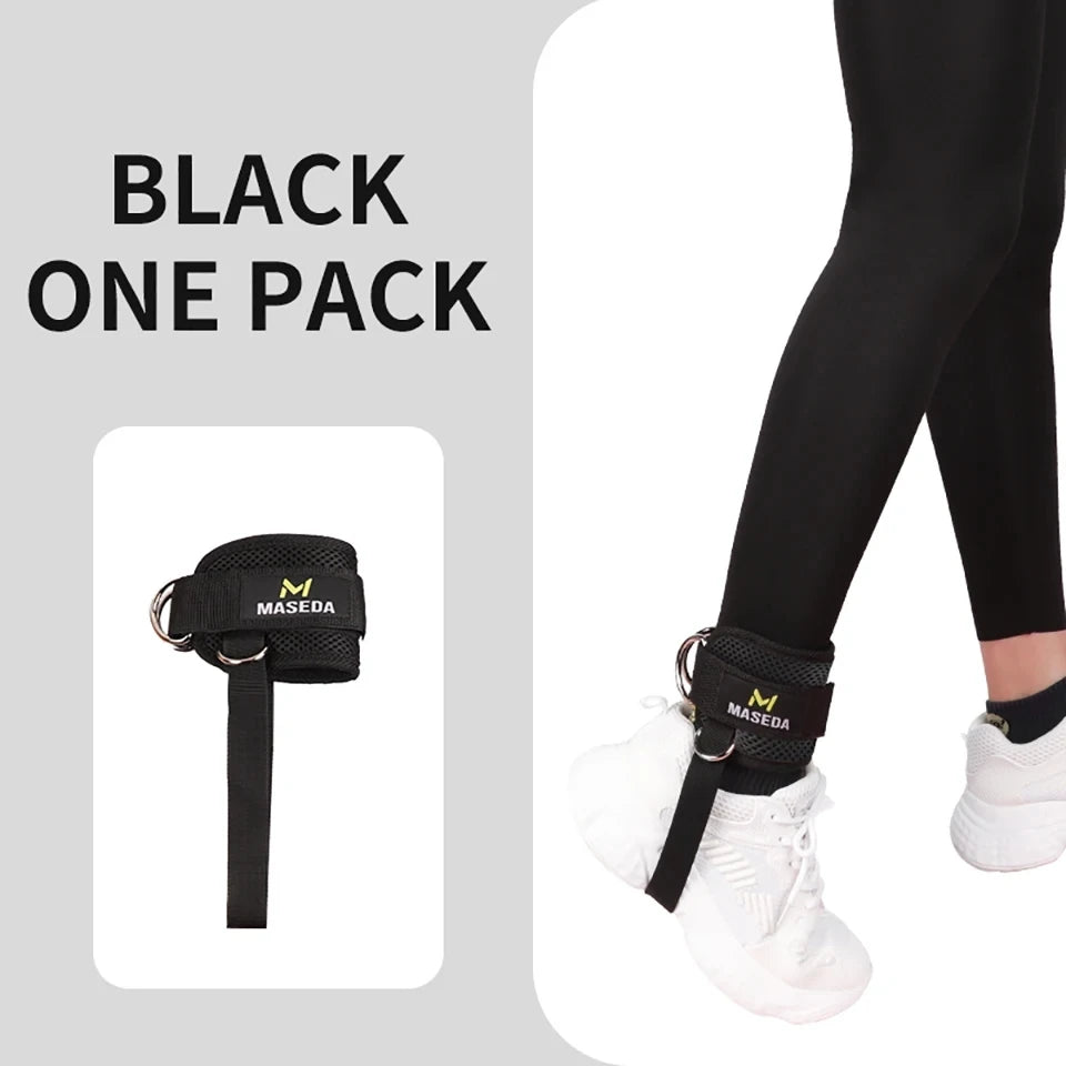 1Pcs Fitness Ankle Straps for Cable Machines Padded Ankle Cuffs for Leg Exercise WorkoutsFully Adjustable and Breathable Ankle