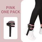 1Pcs Fitness Ankle Straps for Cable Machines Padded Ankle Cuffs for Leg Exercise WorkoutsFully Adjustable and Breathable Ankle