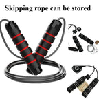 Rapid Speed Jump Rope Steel Wire Skipping Rope Exercise Adjustable Jumping Rope Fitness Workout Training Home Sport Equipment