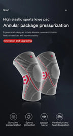 1 PCS Kyncilor Knee Brace Elastic Fitness Basketball Volleyball Running Cycling Daily Sports Nylon Sports Compression Knee Brace
