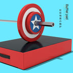 Weightlifting Barbell Cushion Pad for Gym Floor