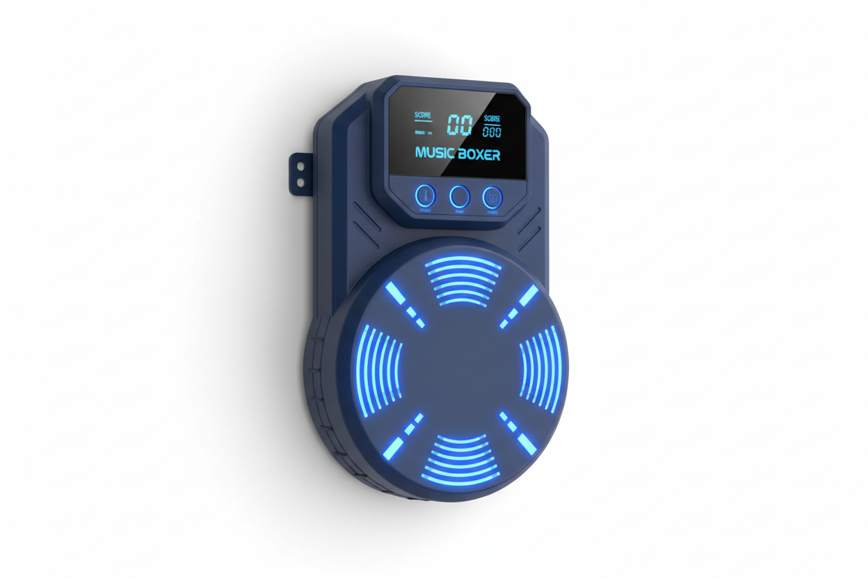 Music Boxing Machine - Blue