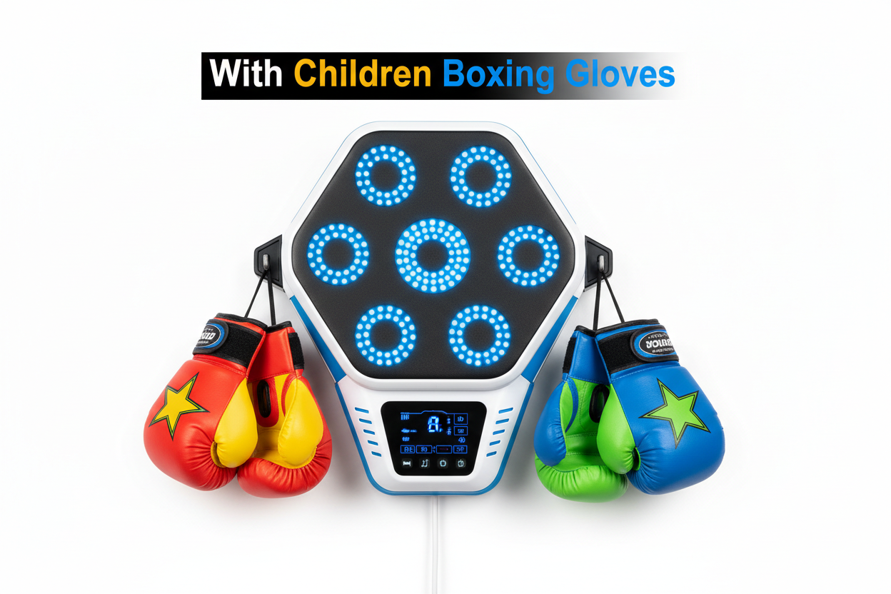Music Boxing Machine - With Children Boxing Gloves