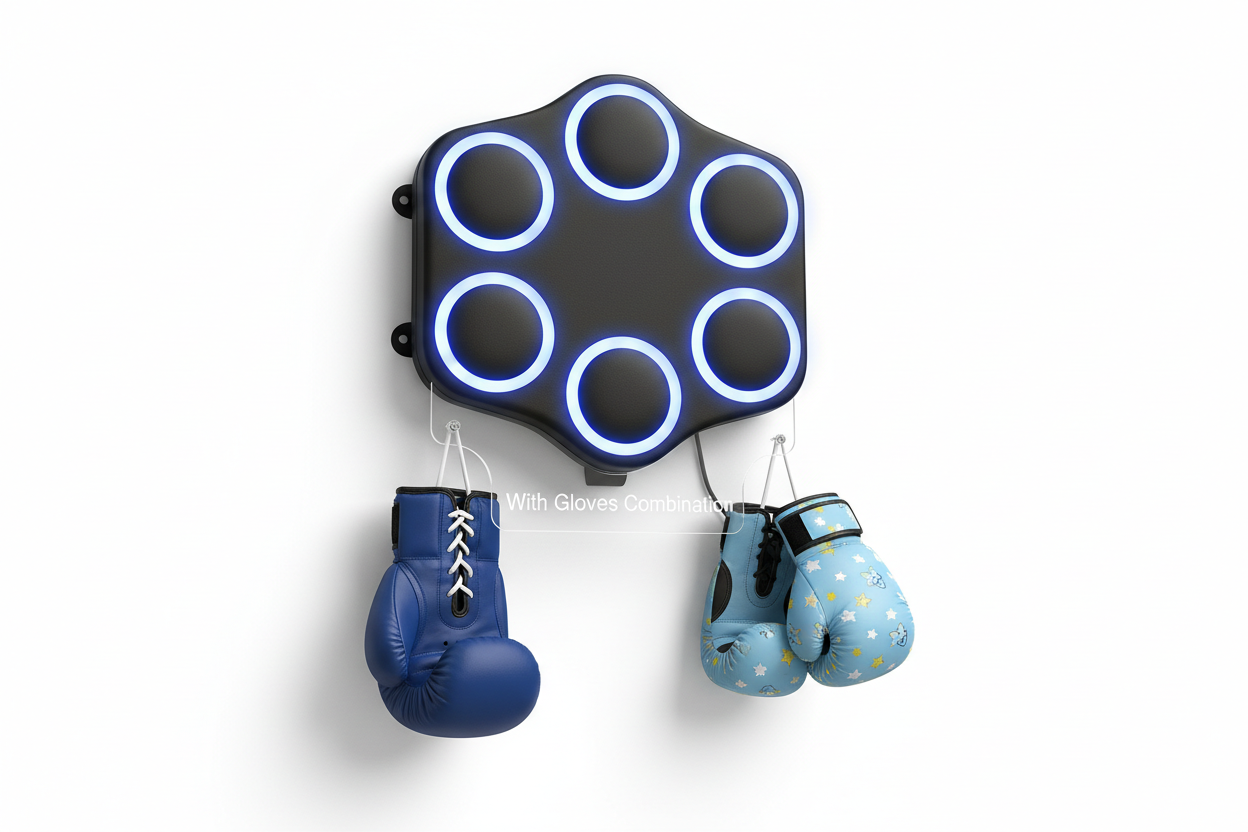 Music Boxing Machine - With Gloves Combination